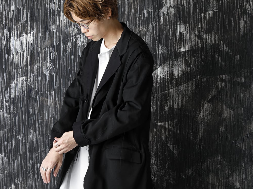 Yohji Yamamoto 20-21AW M-3BS Layered Jacket Style - 2-003