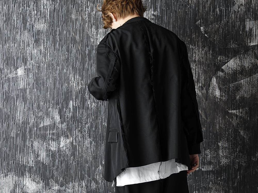 Yohji Yamamoto 20-21AW M-3BS Layered Jacket Style - 2-004