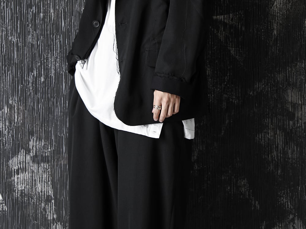 Yohji Yamamoto 20-21AW M-3BS Layered Jacket Style - 4-005