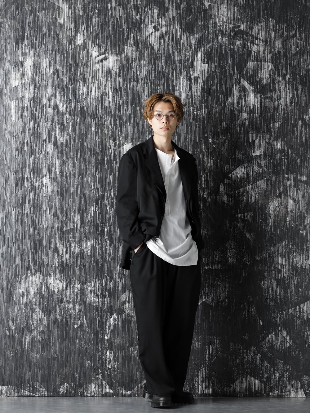 Yohji Yamamoto 20-21AW M-3BS Layered Jacket Style - 4-005