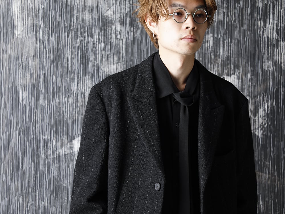 Yohji Yamamoto 20-21AW Reversible Coat Style  - 2-003