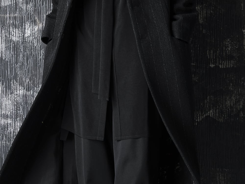 Yohji Yamamoto 20-21AW Reversible Coat Style  - 2-004