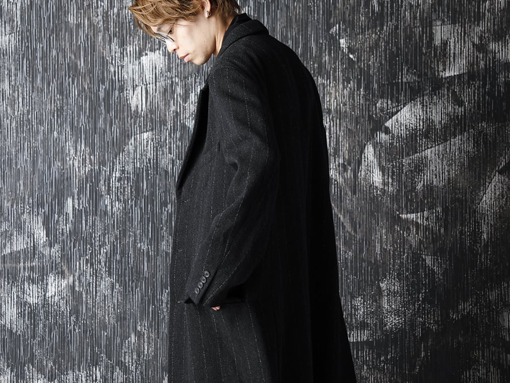 Yohji Yamamoto 20-21AW Reversible Coat Style  - 2-006