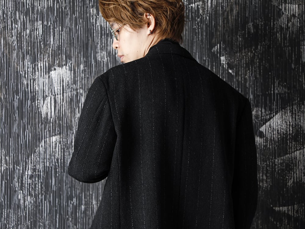 Yohji Yamamoto 20-21AW Reversible Coat Style  - 2-006