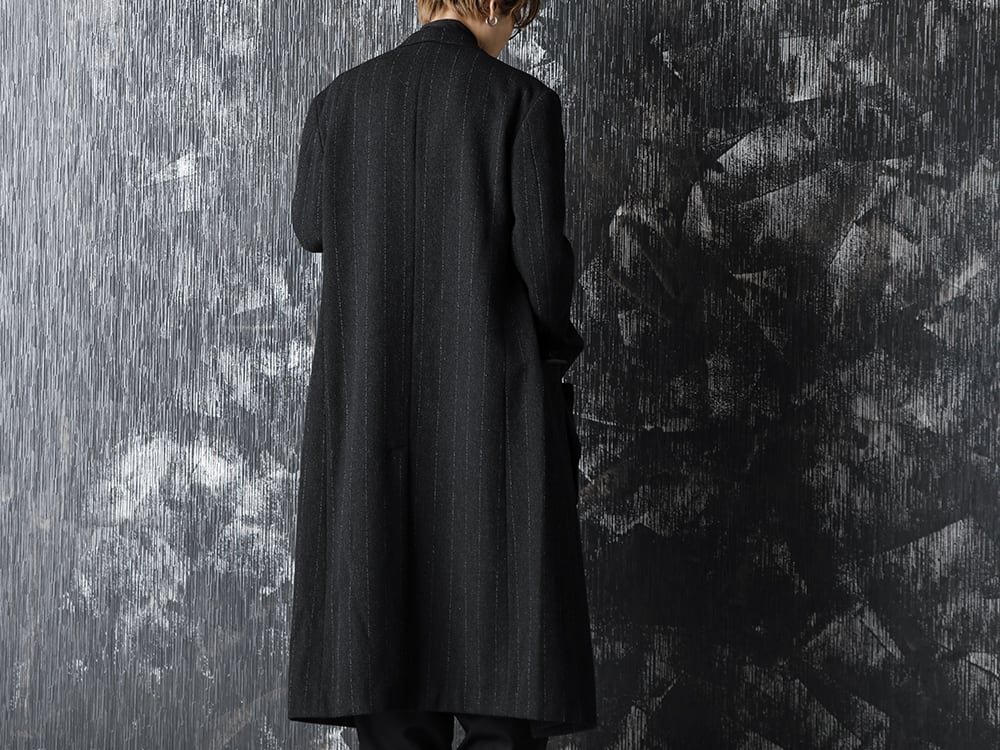 Yohji Yamamoto 20-21AW Reversible Coat Style  - 2-006