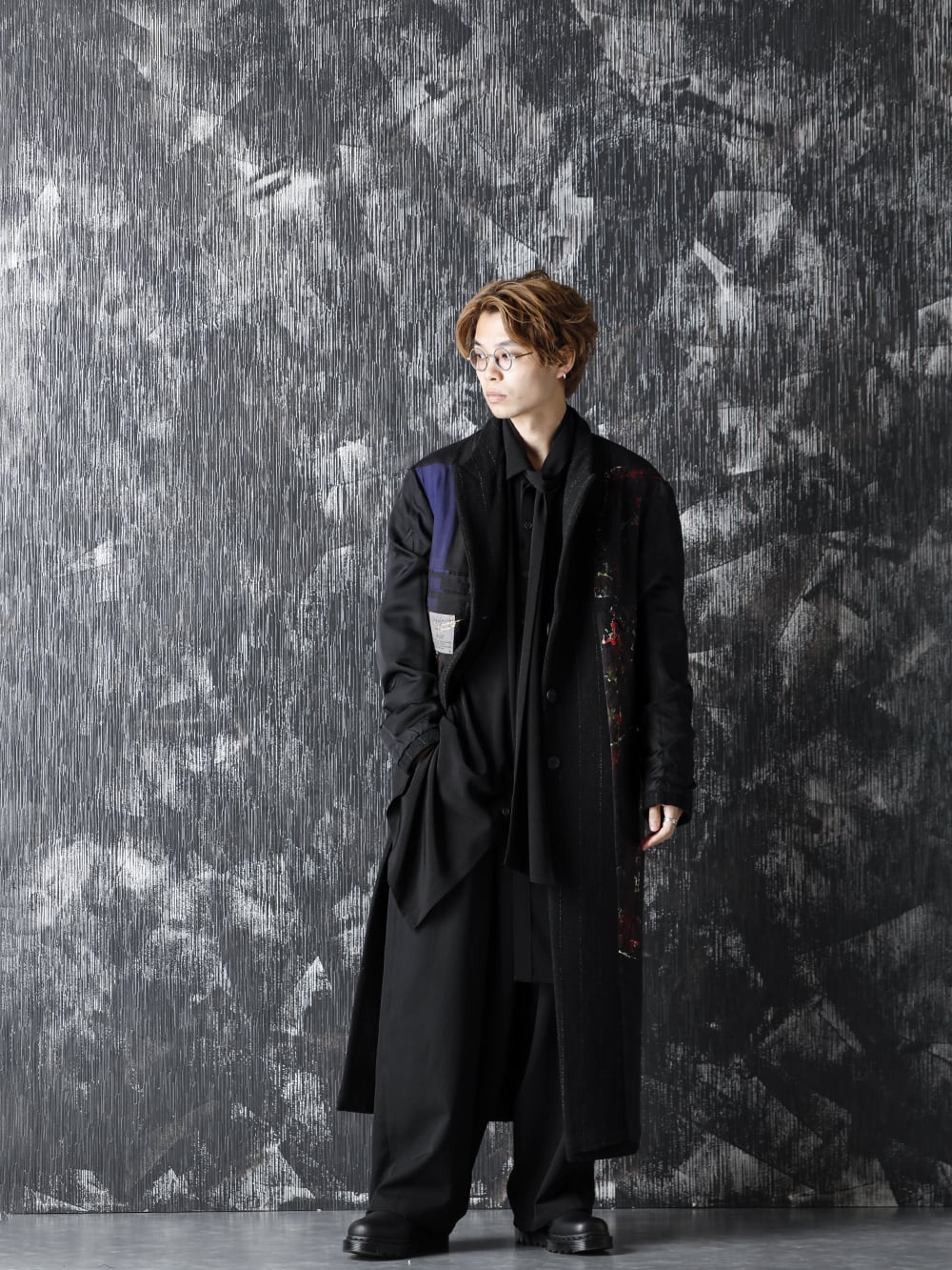 Yohji Yamamoto 20-21AW Reversible Coat Style  - 3-001