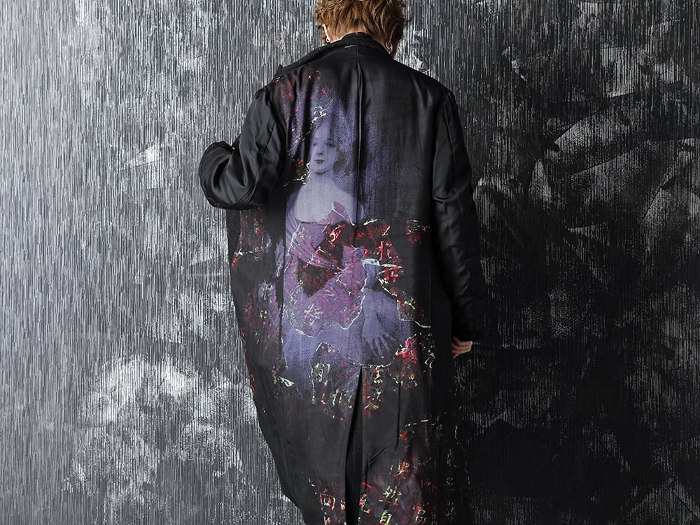 Yohji Yamamoto 20-21AW Reversible Coat Style  - 3-005