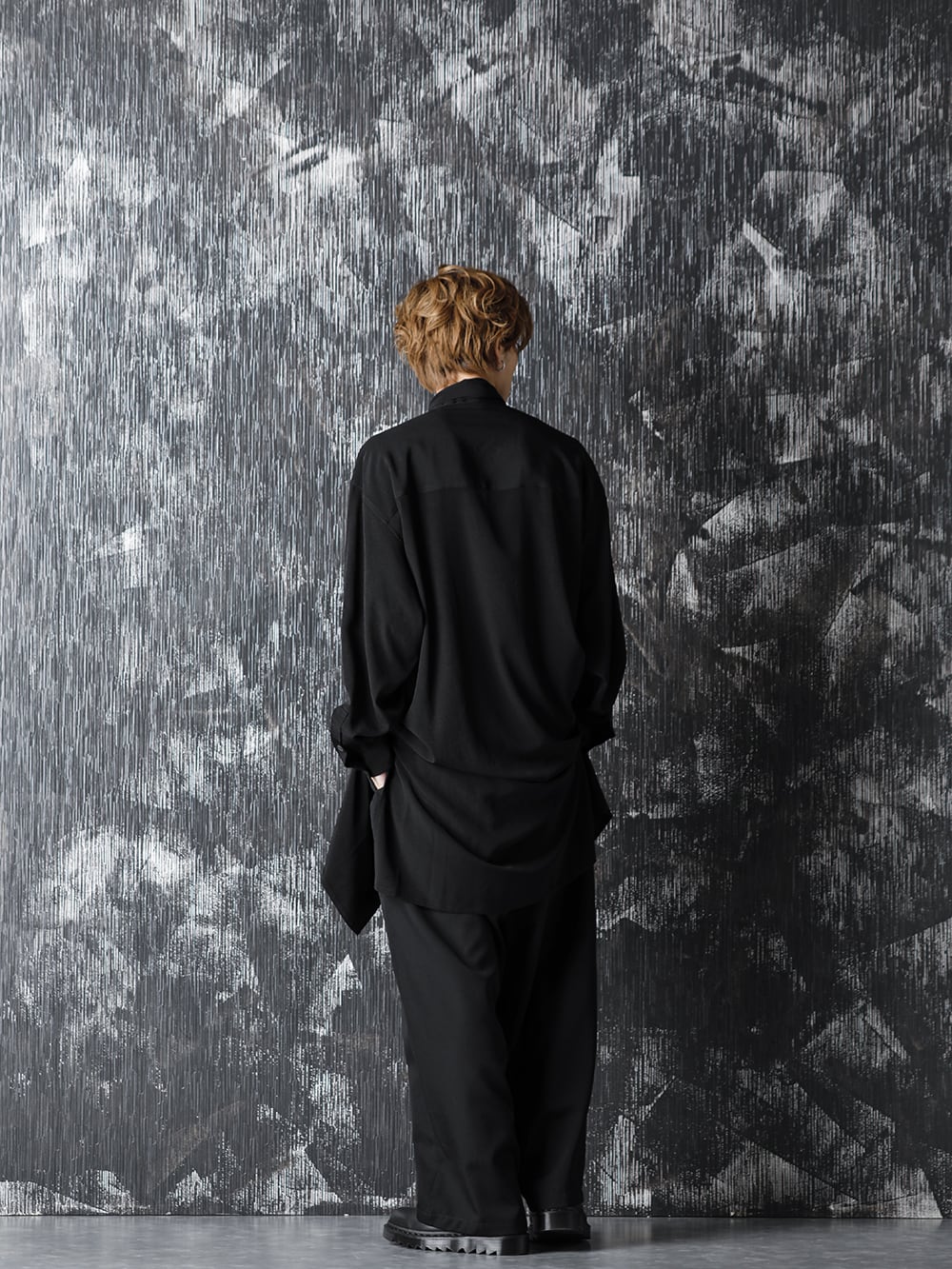 Yohji Yamamoto 20-21AW Scarf collar Blouse Style - 1-004