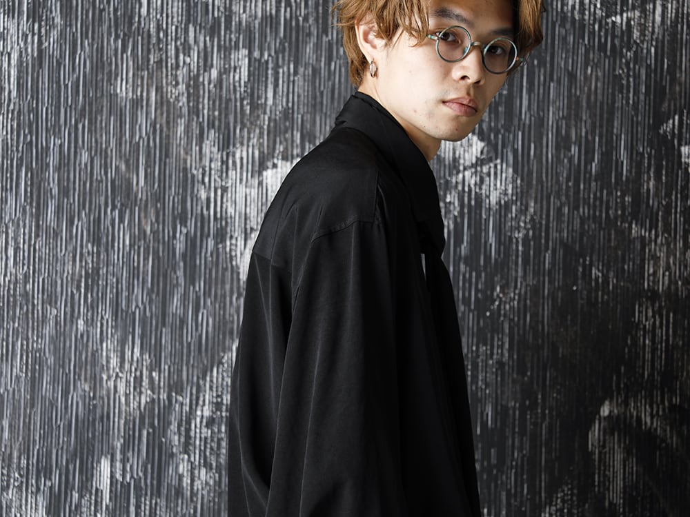 Yohji Yamamoto 20-21AW Scarf collar Blouse Style - 2-005