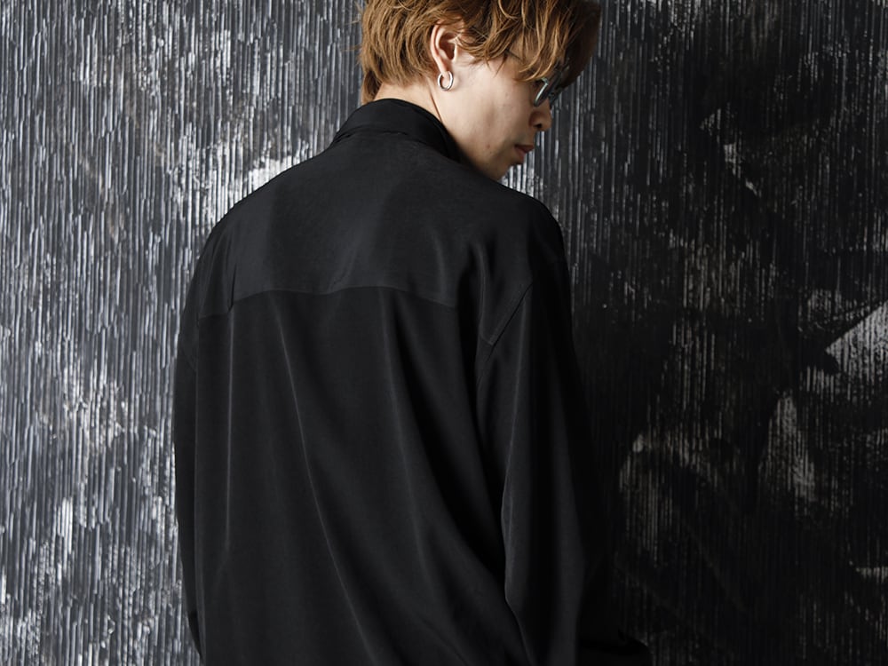 Yohji Yamamoto 20-21AW Scarf collar Blouse Style - 2-006