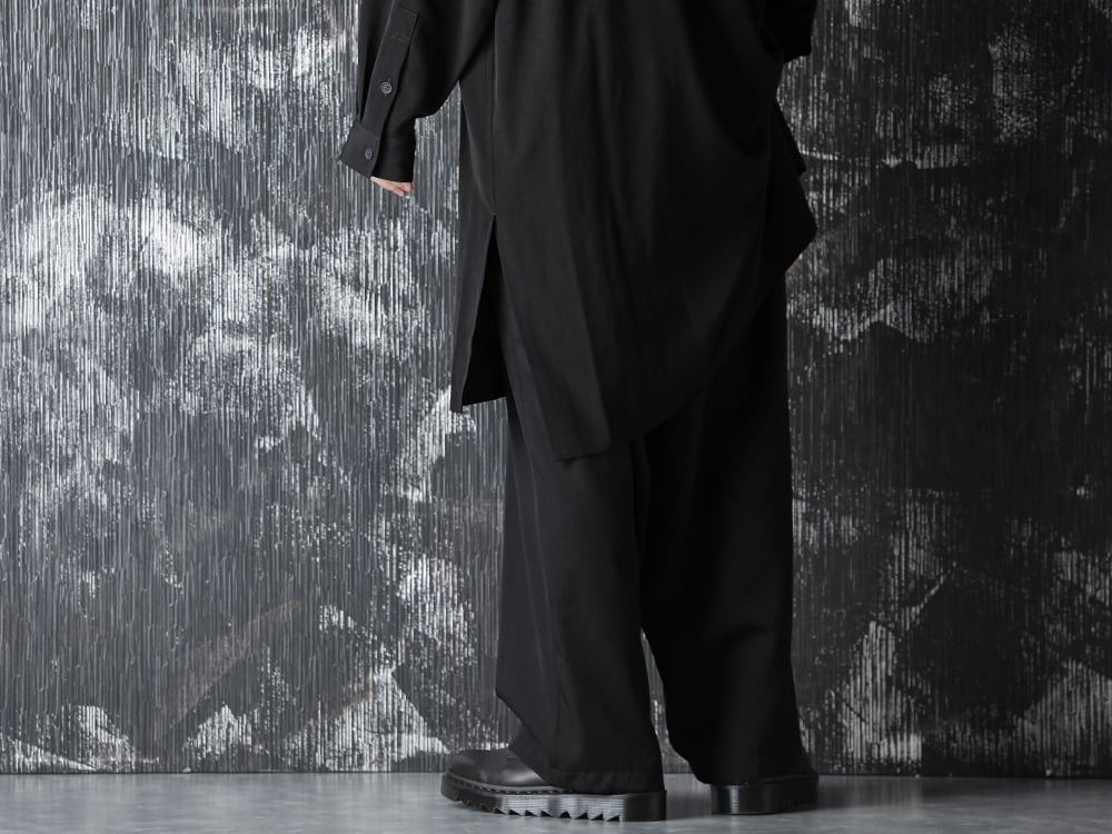 Yohji Yamamoto 20-21AW Scarf collar Blouse Style - 3-003