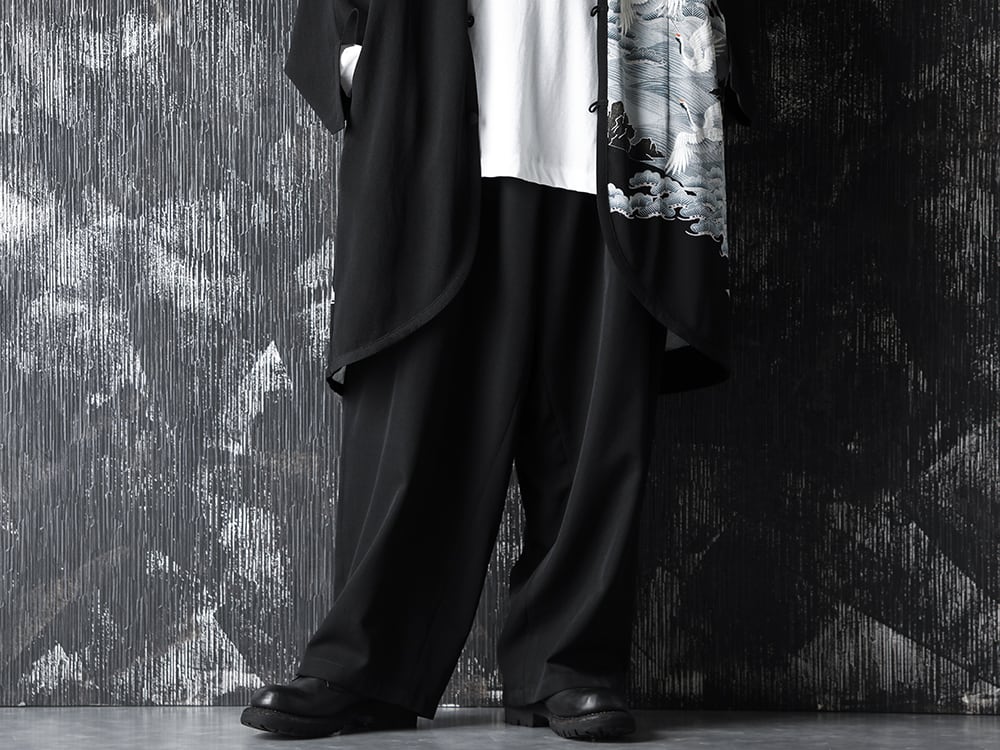 Rondo.ym Silk Georgette Gunkaku HAORI Style - 3-001