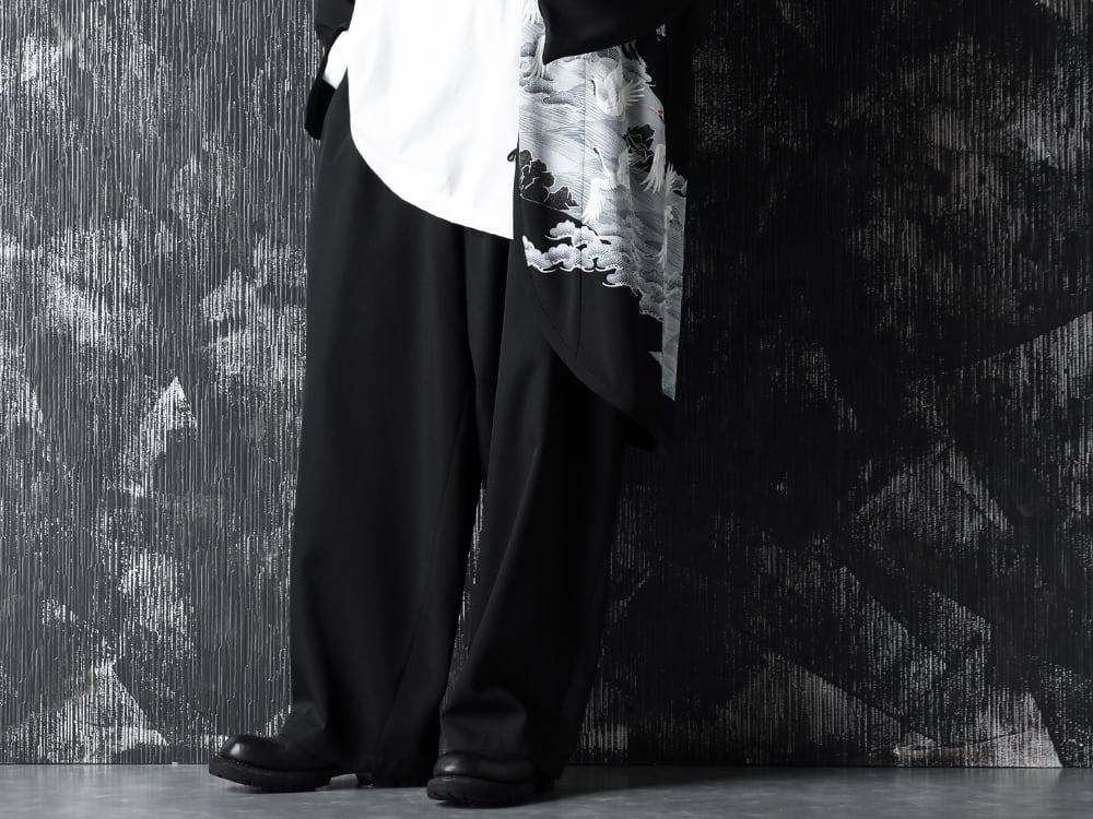 Rondo.ym Silk Georgette Gunkaku HAORI Style - 3-003