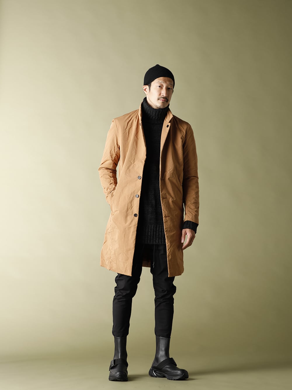 .LOGY kyoto RIPVANWINKLE 20AW【TECK COAT】SLIM EASY PANTS STYLE! - 1-001