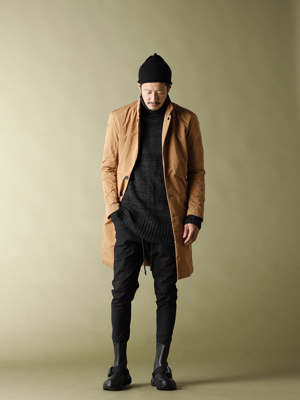 .LOGY kyoto RIPVANWINKLE 20AW【TECK COAT】SLIM EASY PANTS STYLE! - 1-004