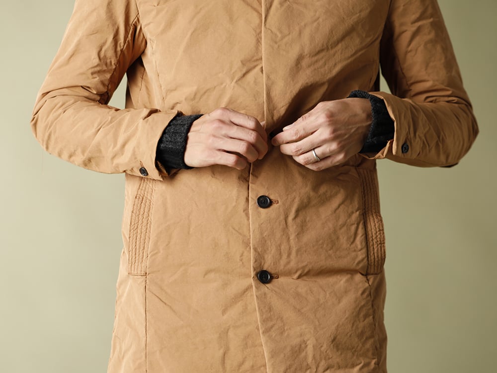 .LOGY kyoto RIPVANWINKLE 20AW【TECK COAT】SLIM EASY PANTS STYLE! - 2-010