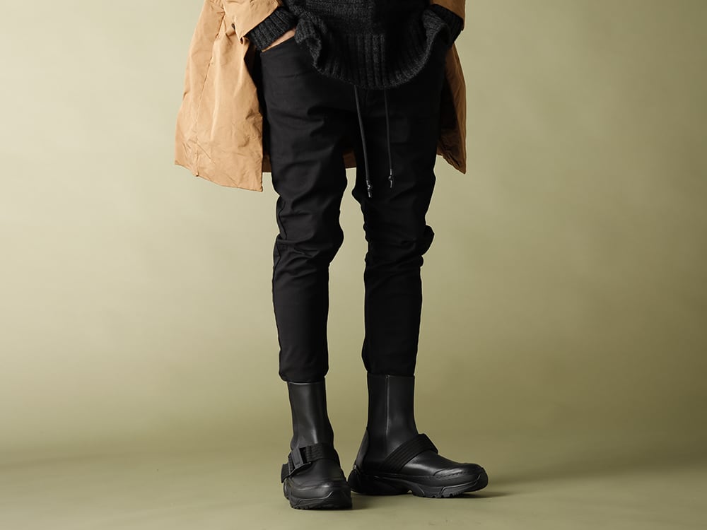 .LOGY kyoto RIPVANWINKLE 20AW【TECK COAT】SLIM EASY PANTS STYLE! - 4-001