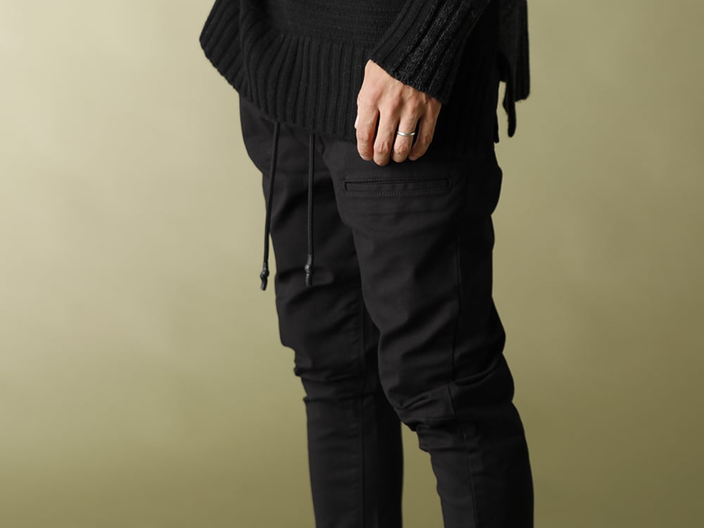 .LOGY kyoto RIPVANWINKLE 20AW【TECK COAT】SLIM EASY PANTS STYLE! - 4-004