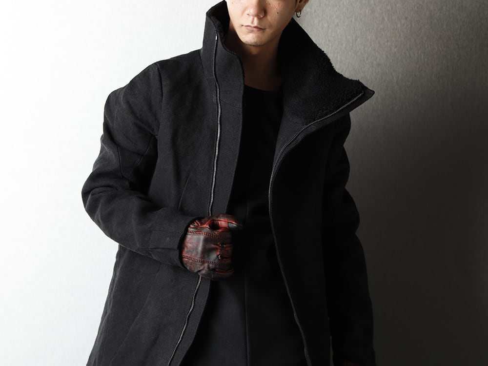 D.hygen - ディーハイゲン 2020AW Black Point Red glove Styling - 2-003