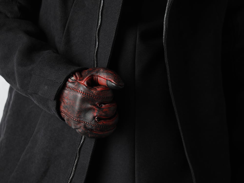 D.hygen - ディーハイゲン 2020AW Black Point Red glove Styling - 2-007