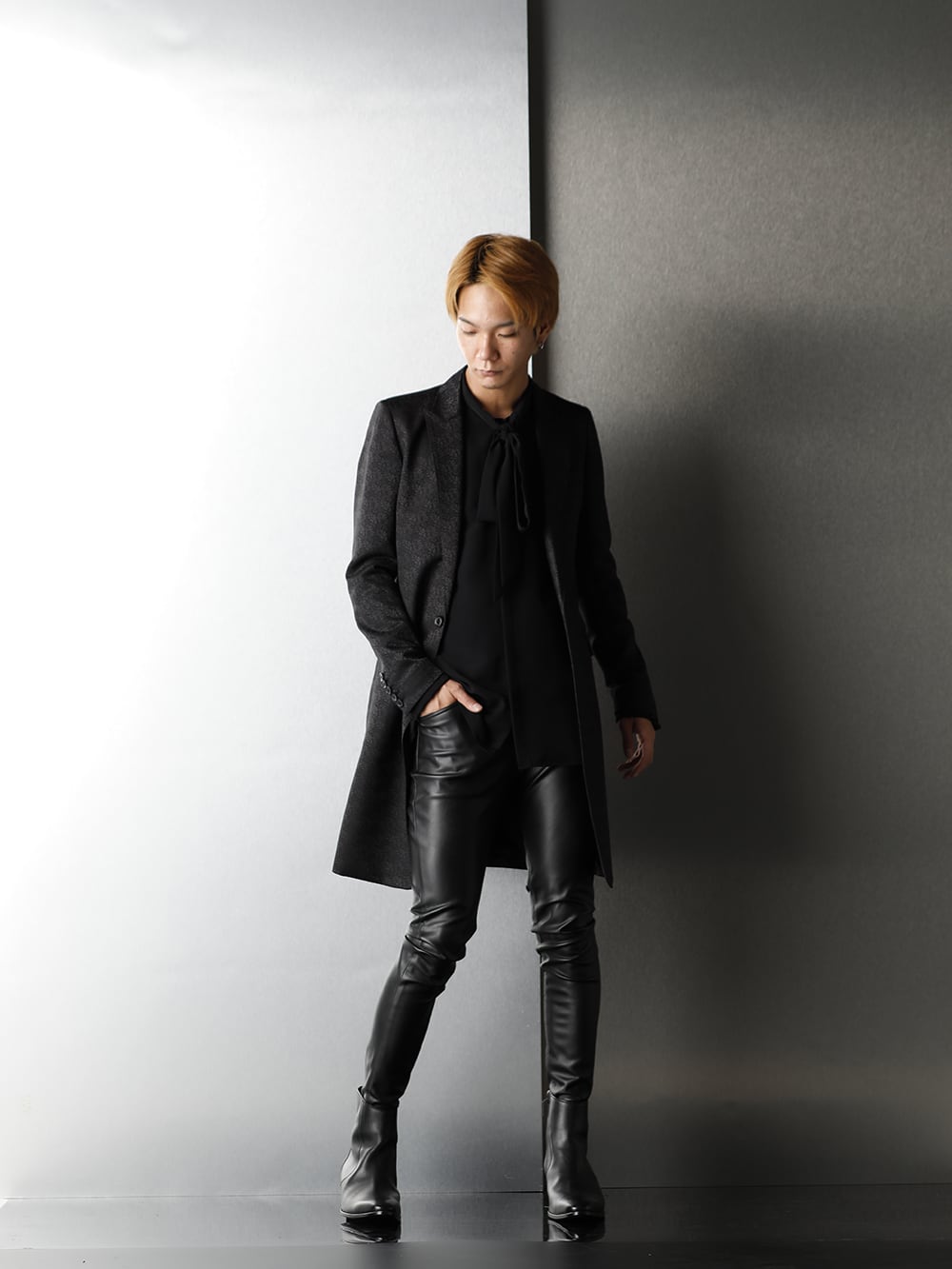 GalaabenD - ガラアーベント Black Slim silhouette AW Styling - 1-004