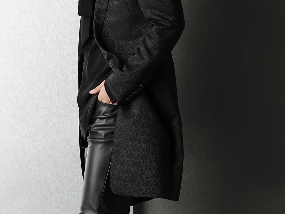 GalaabenD - ガラアーベント Black Slim silhouette AW Styling - 2-004