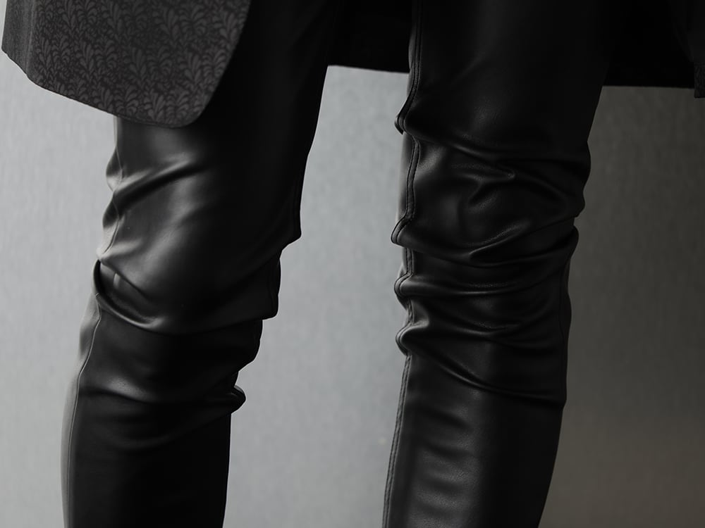 GalaabenD - ガラアーベント Black Slim silhouette AW Styling - 3-005