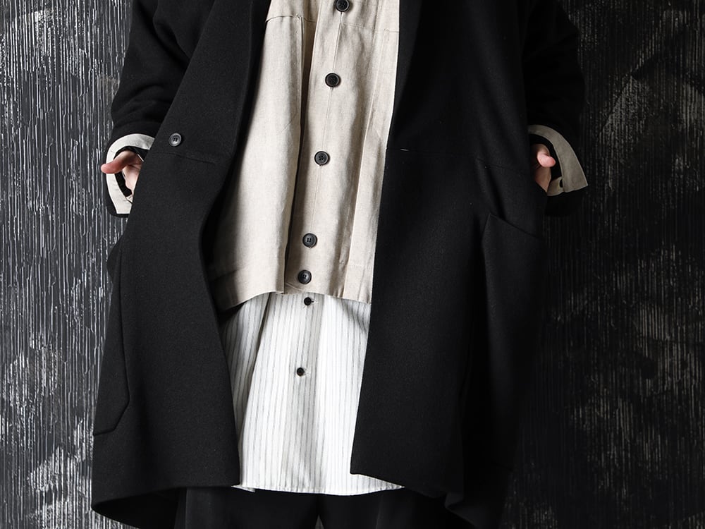 JAN-JAN VAN ESSCHE 20-21AW Short Jacket and Long Coat Layered Style - 2-004
