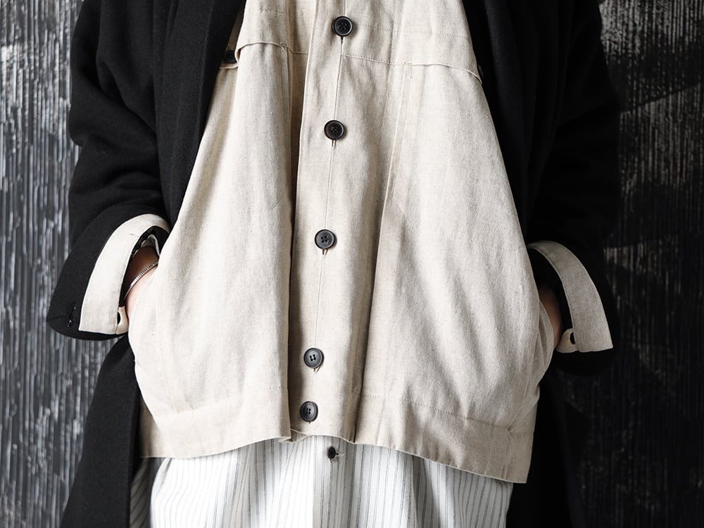 JAN-JAN VAN ESSCHE 20-21AW Short Jacket and Long Coat Layered Style - 2-005