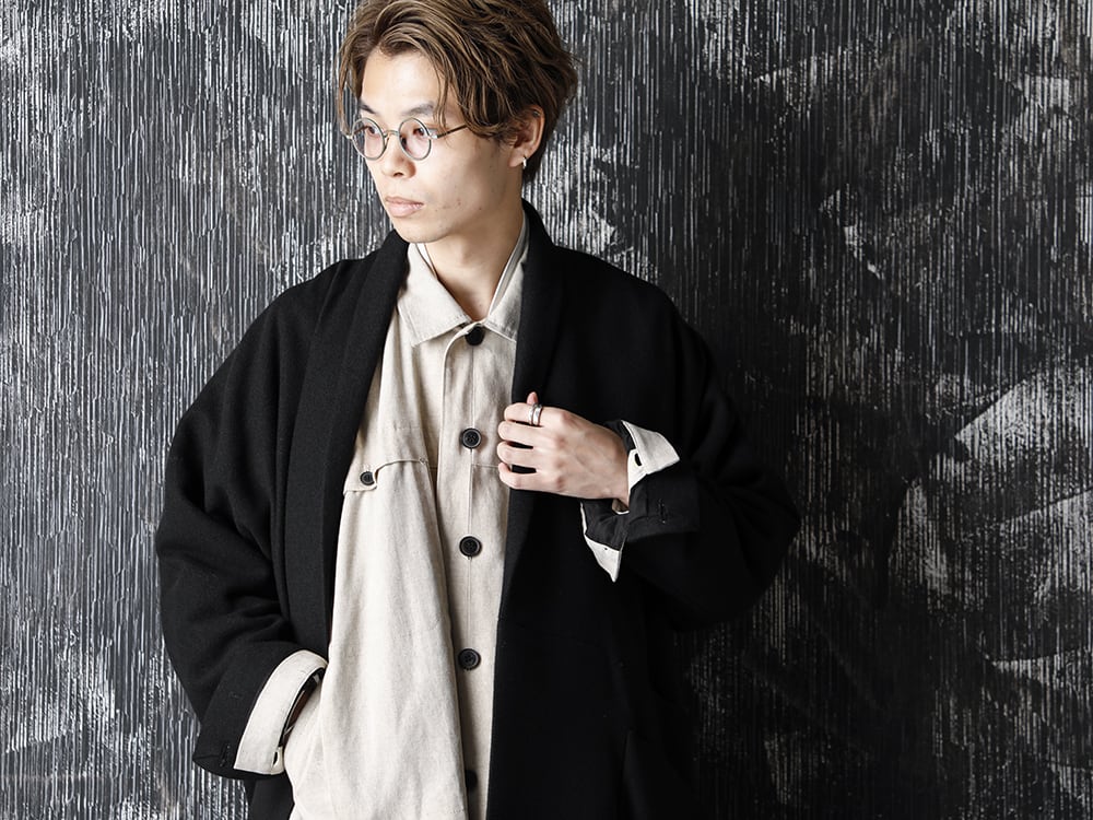 JAN-JAN VAN ESSCHE 20-21AW Short Jacket and Long Coat Layered Style - 2-006