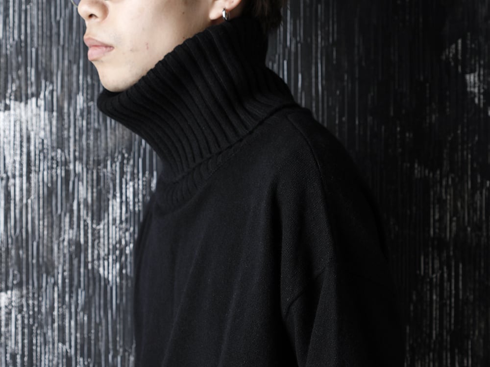 ZIGGY CHEN 20-21AW Baby Cashmare Bicolor KNIT Style - 2-002