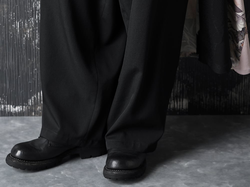 RONDO 20-21AW Silk Georgette Crane HAORI Style - 3-003