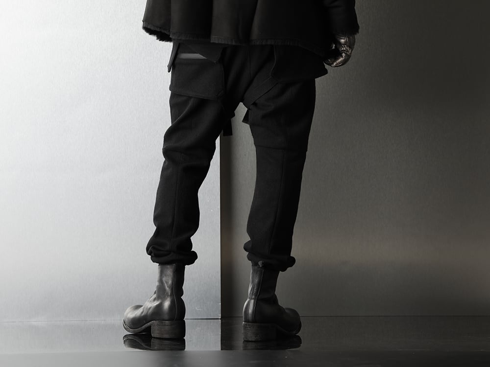 D.HYGEN - ディーハイゲン Mouton Leather jacket Winter Black Styling - 3-003