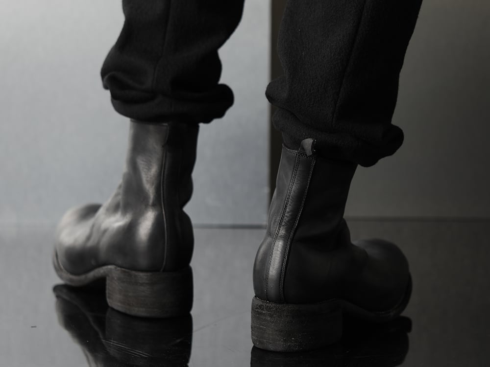 D.HYGEN - ディーハイゲン Mouton Leather jacket Winter Black Styling - 3-009