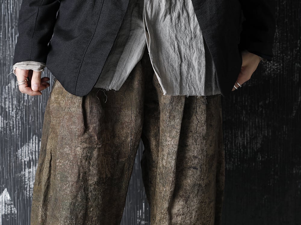 ZIGGY CHEN 20-21AW Virgin Wool Silk 5B JACKET Style - 3-002