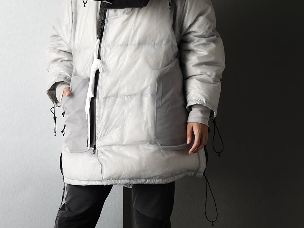 NILøS 2020-21AWTRANSPARENT DOWN COAT Winter Styiling - 2-005