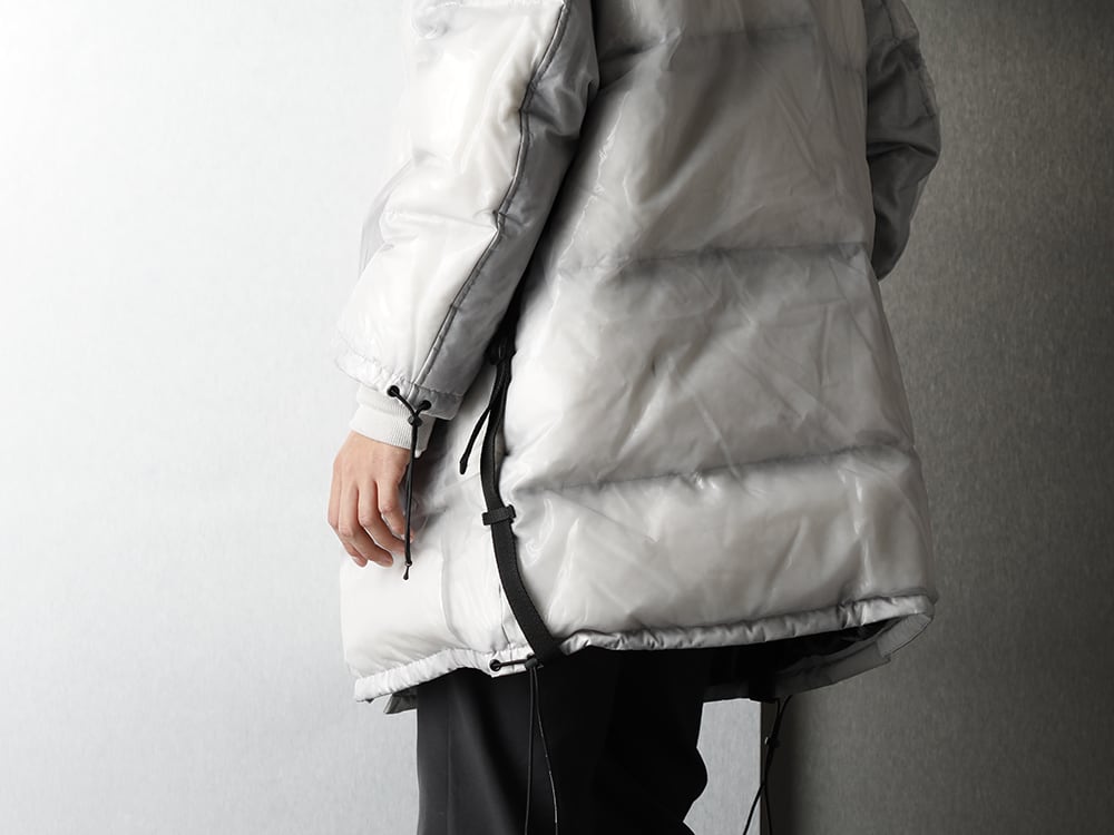 NILøS 2020-21AWTRANSPARENT DOWN COAT Winter Styiling - 2-006
