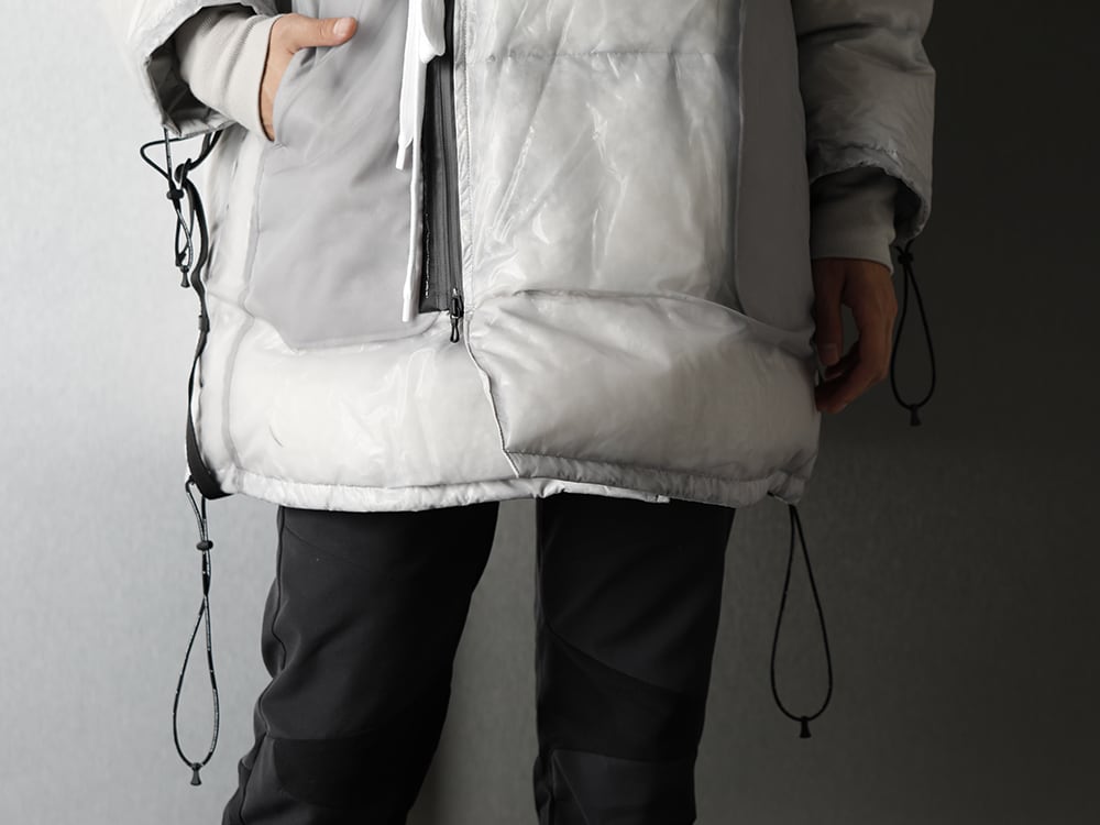 NILøS 2020-21AWTRANSPARENT DOWN COAT Winter Styiling - 2-007