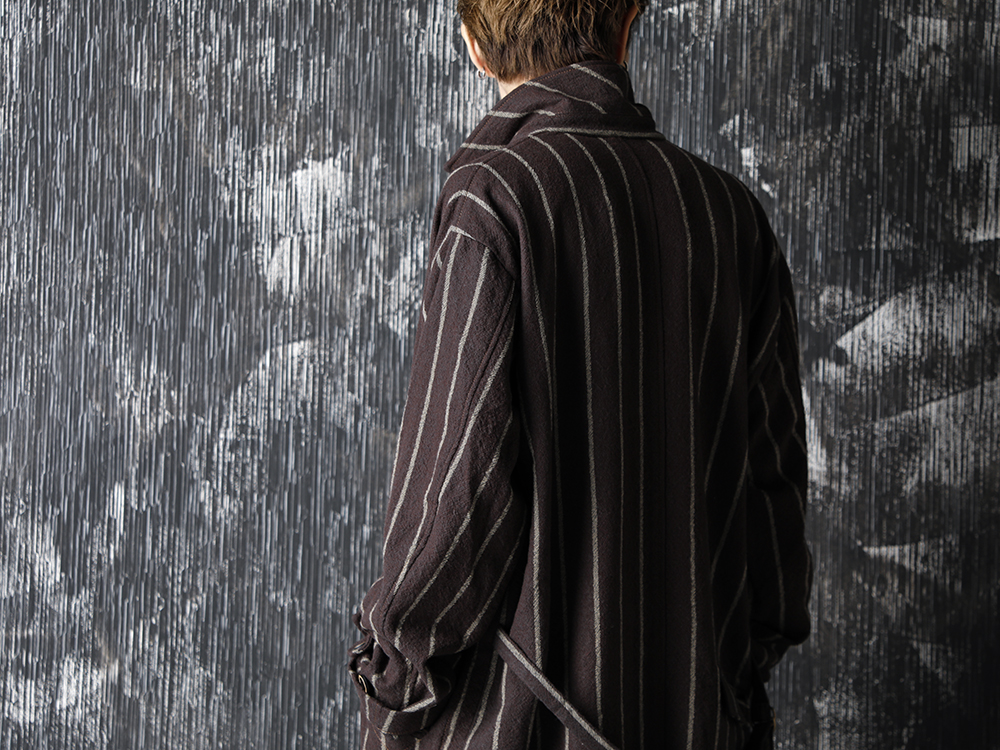 UMA WANG 20-21AW Stripe Coat and Pants Style - 2-004