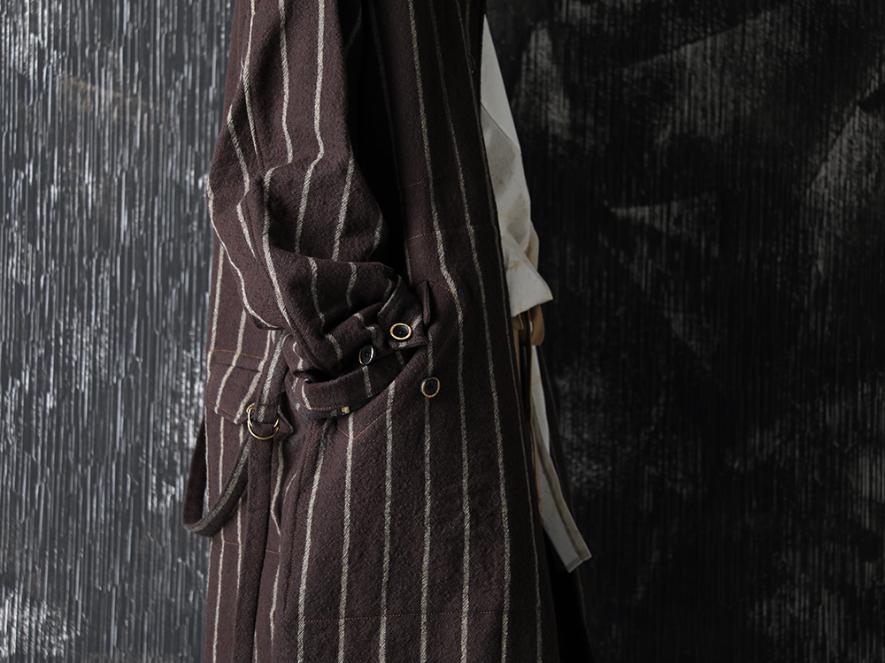 UMA WANG 20-21AW Stripe Coat and Pants Style - 2-006