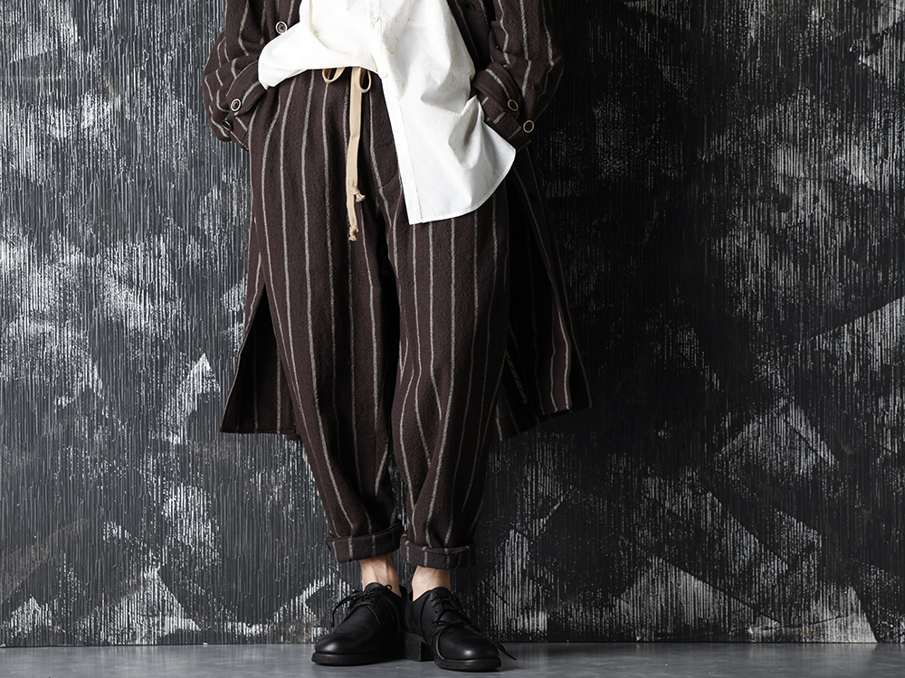 UMA WANG 20-21AW Stripe Coat and Pants Style - 3-001