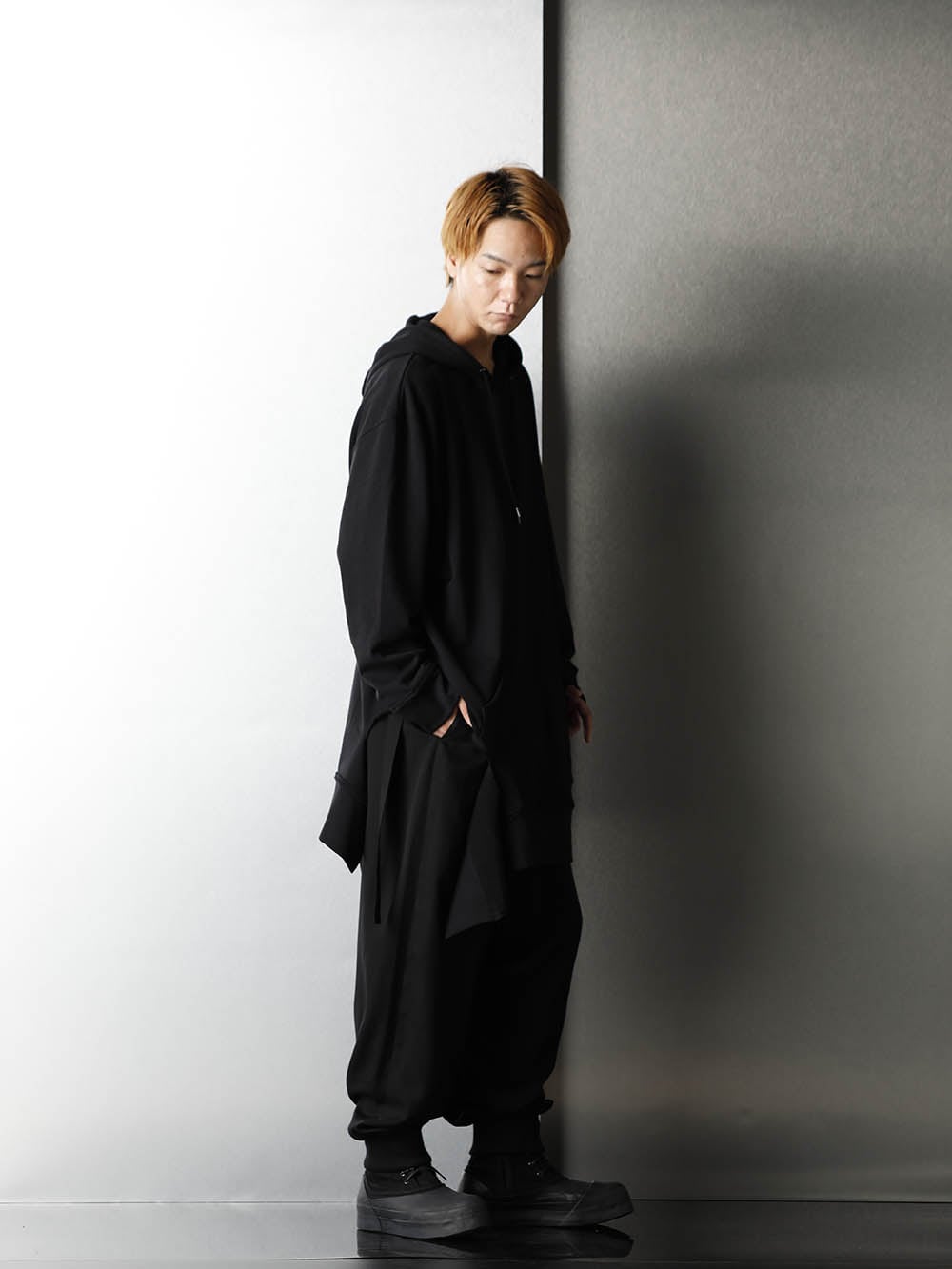 Ground Y - グラウンドワイ Black Rough silhouette Styling - 1-002