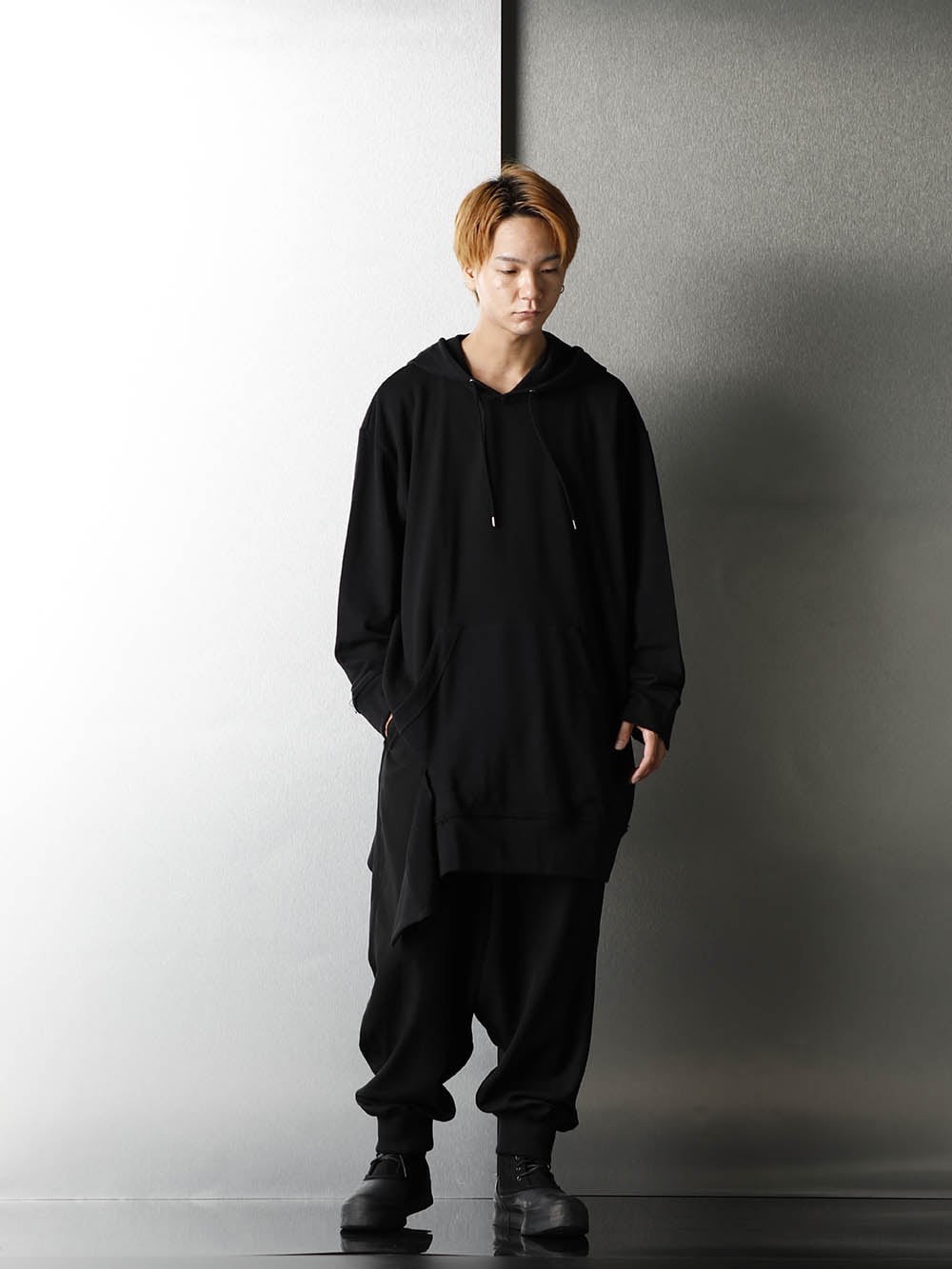 Ground Y - グラウンドワイ Black Rough silhouette Styling - 1-004