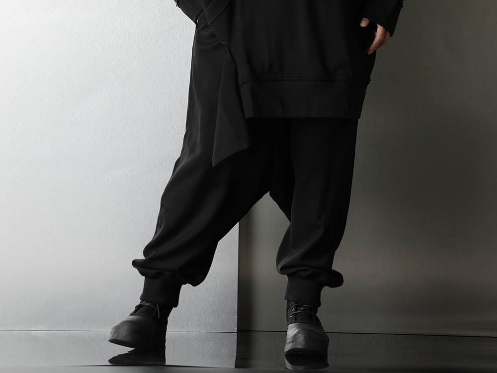 Ground Y - グラウンドワイ Black Rough silhouette Styling - 3-001