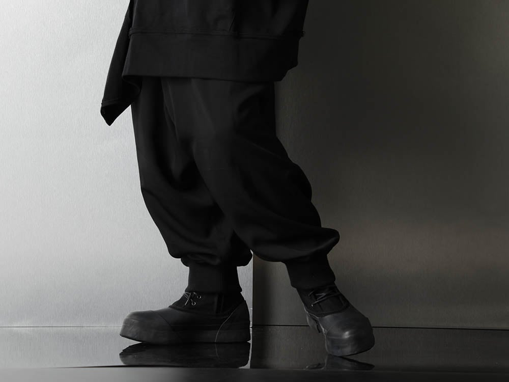 Ground Y - グラウンドワイ Black Rough silhouette Styling - 3-002