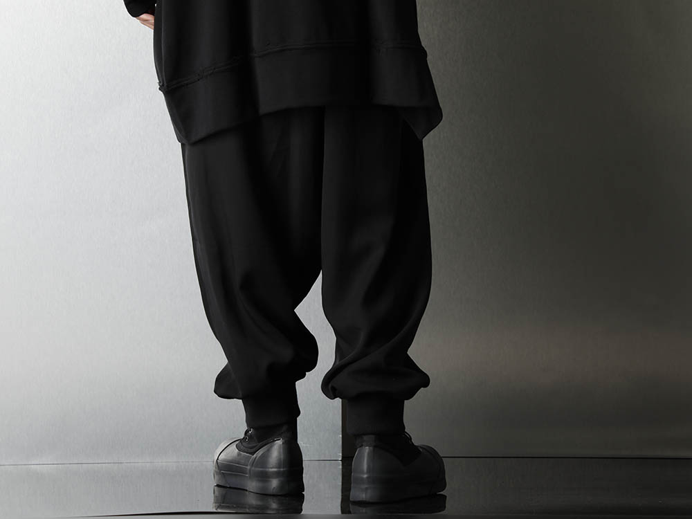 Ground Y - グラウンドワイ Black Rough silhouette Styling - 3-003