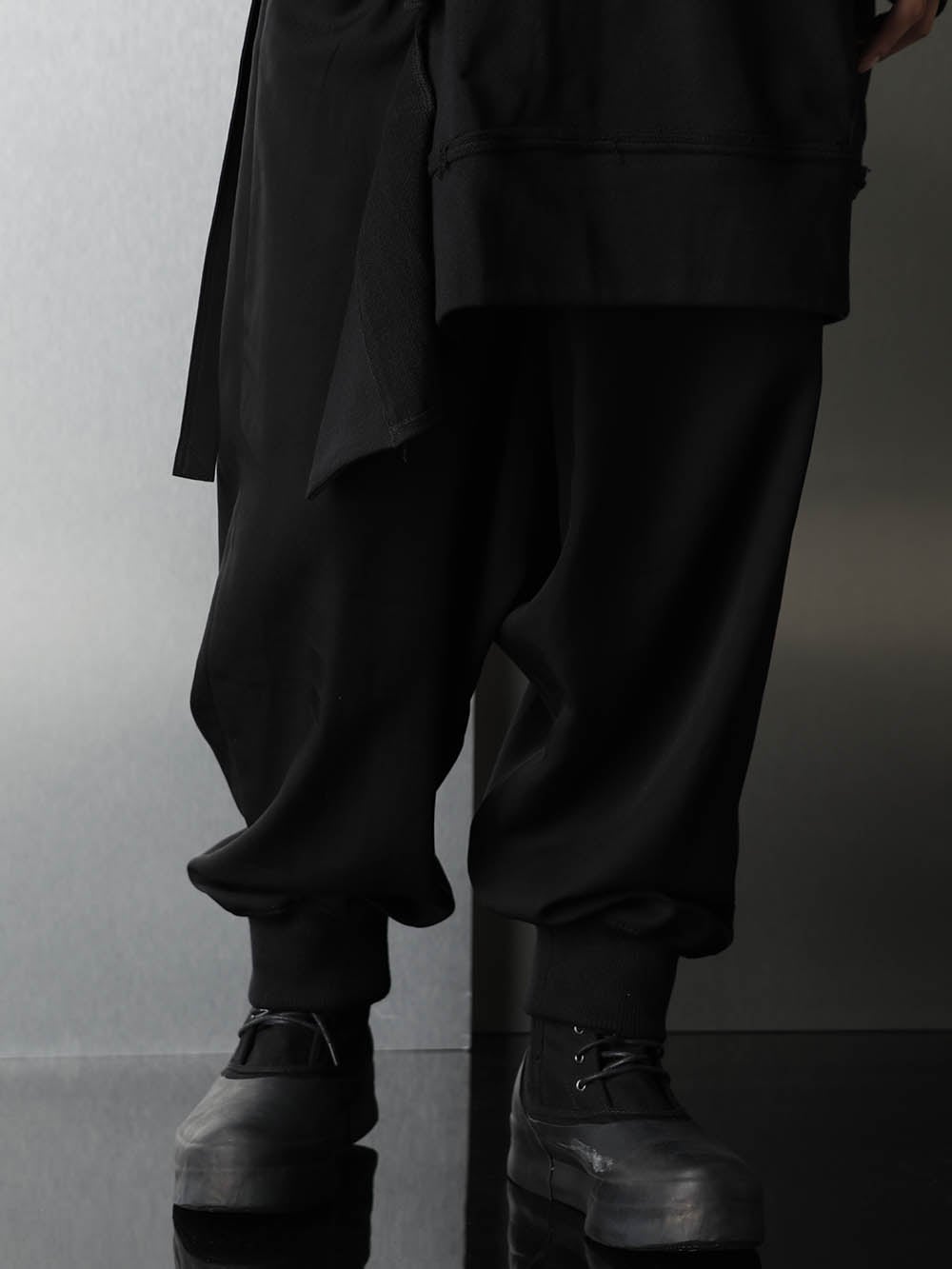 Ground Y - グラウンドワイ Black Rough silhouette Styling - 3-004