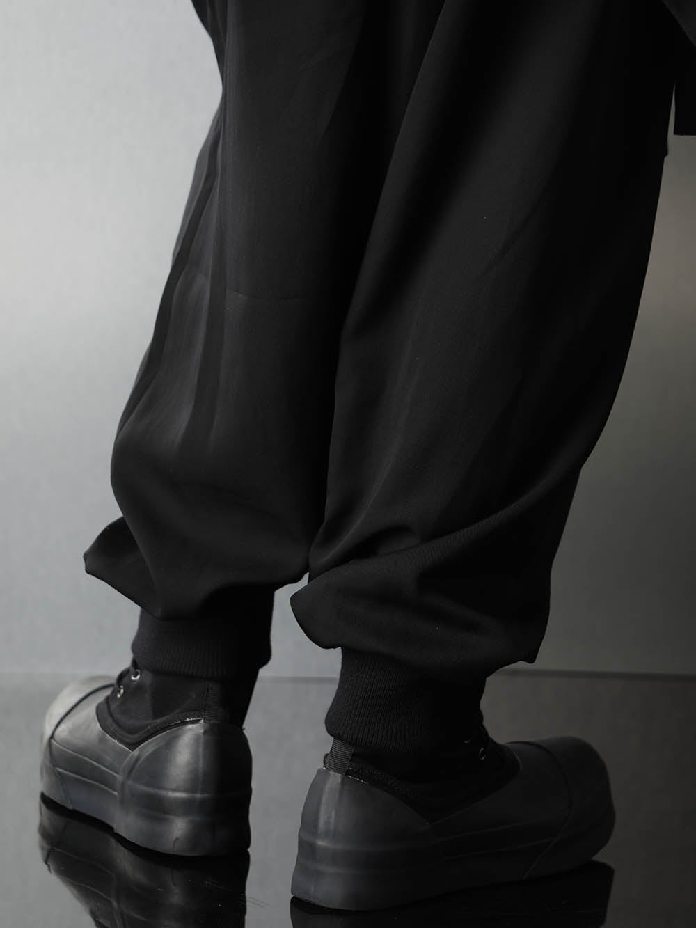 Ground Y - グラウンドワイ Black Rough silhouette Styling - 3-005