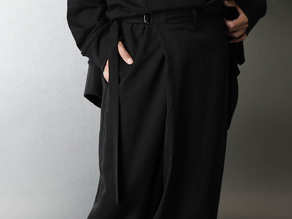 Ground Y - グラウンドワイ Black Rough silhouette Styling - 3-006