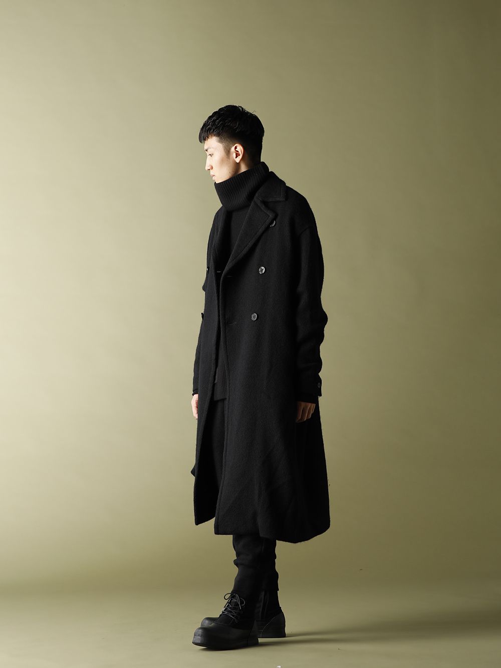 LOGY Kyoto JULIUS 20-21AW DOUBLE BREASTED COAT STYLE!! - FASCINATE